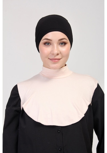 Düz Balıkçı Yakalı Kurtarıcı Boyunluk Pudra