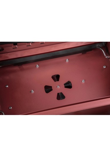 Igrıll Barbekü Hub 515 Mm Kömürlü Mangal Kırmızı