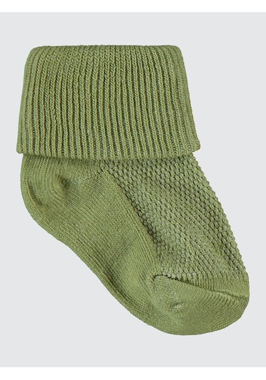 Civil Baby Bebek 3'lü Çorap Set 0-24 Ay Krem Krem