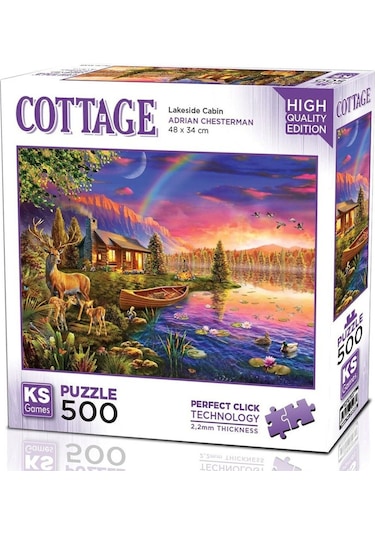Ks Games 500 Parça Göl Kenarı Puzzle