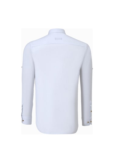 G721 Dewberry Erkek Gömlek-açık Beyaz Açık Beyaz