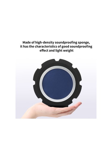 Lemestar Mikrofon Gürültü Engelleme Kalkanı - A Tipi Sponge Ses Koruyucu Kılıf, Kayıt/canlı Yayın/sanat İçin Gürültü Azaltıcı, Gürültü Engelleme Ve Echo Önleyici Fonksiyonlu Koruyucu
