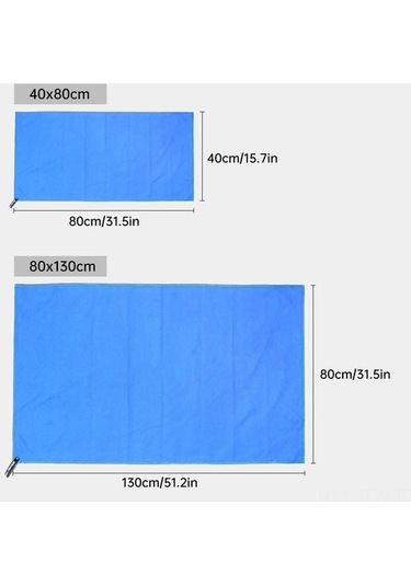 Fortunelane 80x130cm Mikrofiber Spor Havlu - Fitness, Yüzme, Outdoor - Hızlı Kuruyan İki Yüzlü - Mor Çantalı Modası Mor