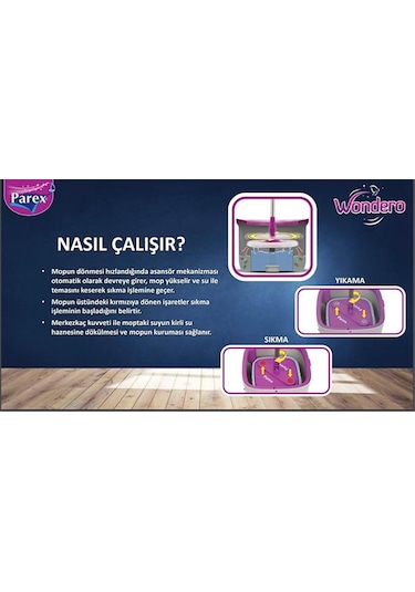Parex Wondero Otomatik Temizlik  Seti