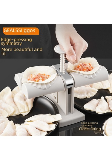 Youmex Evde Kolay Manti Yapmak İçin Çift Başlı Otomatik Manti Kalıbı - Pratik Mutfak Aleti Pp Malzeme Diğer