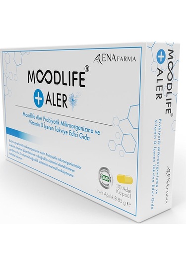 Moodlife Aler Probiyotik Destek 30 Kapsül