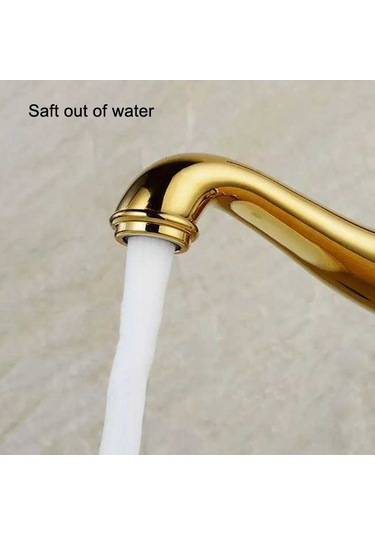 Cbtx Sıcak Ve Soğuk Karışık Su Havzası Taklit Su Musluğu, Stil: Kısa Model Çok Renkli