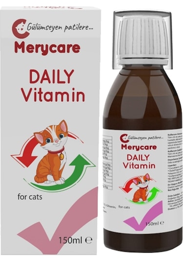 Merycare Daily Vitamin Kediler İçin 150 ML