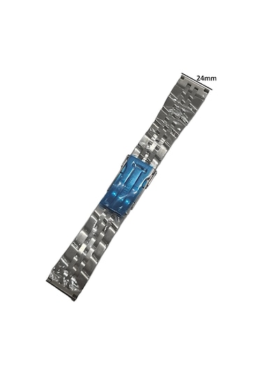 Breitling Modeli 24mm Çelik Saat Kordonu