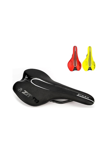 Ranyeek Ztto Bisiklet Sele: Rahat Kullanım, Uzun Süreli Konfor, Dağ Ve Yol Bisikletleri İçin, Kırmızı Renk Seçeneği Kırmızı