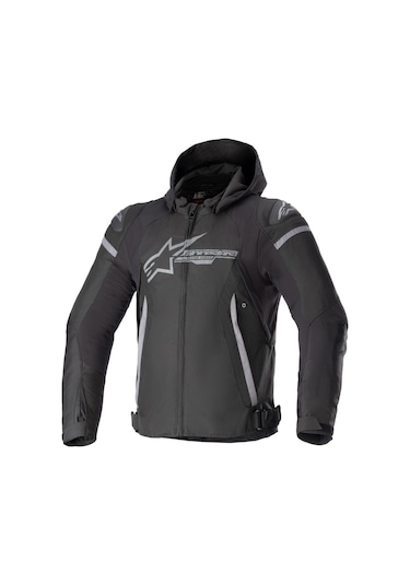 Alpinestars Zaca Korumalı Motosiklet Montu Siyah Gri