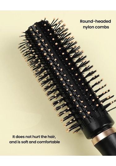 Saç Açıcı Fırça Ve Yuvarlak Fırça, 2 Paket Salon Results Saç Fırçası Seti, Tüm Saç Tipleri İçin Saç Şekillendirici, Kadınlar Ve Erkekler İçin, Islak Ve Kuru Saçlar İçin Saç Açıcı Fırça