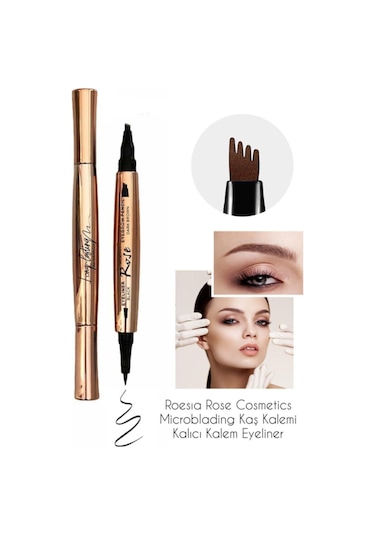 Roesie Rose Çift Taraflı Kalem Eyeliner RO 0004