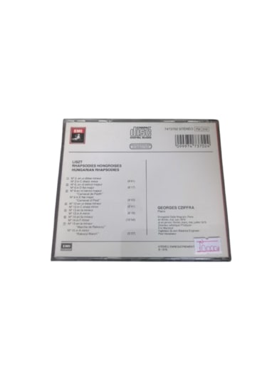 Lıszt Cd Rhapsodıes Hongroıses Czıffra