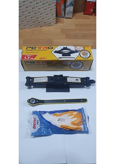 Oto Cırcırlı Kriko Makaslı Tip 1.5 Ton Akordiyon