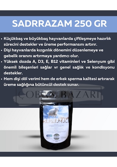 Kızgınlık Için Birebir Sadrazam 250 Gram