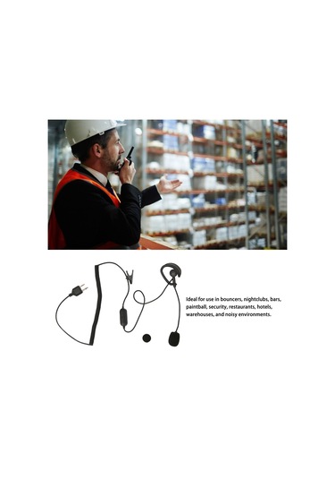 Midland İçin Pu Kablolu 2 Yönlü Kulaklık Huiliang