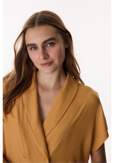 Penti Tarçın Margot Solid Rib Pantolon Pijama Takımı