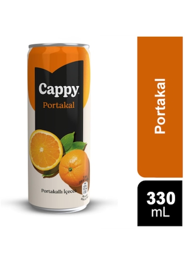 Cappy Portakallı İçecek 330 Ml X 12 Adet