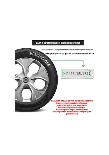 Honda Civic 13'' Inc Uyumlu Takım Jant Kapağı Tnc009