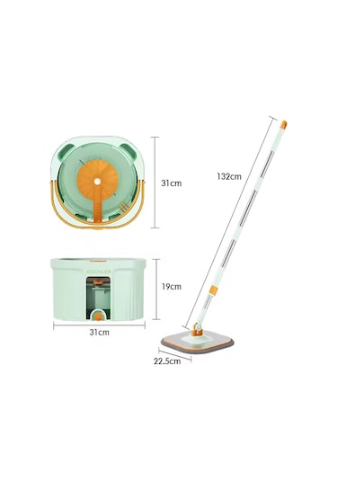 Kochler Su Ayrıştırmalı Yenilikçi Mop -2 Temizlik Seti