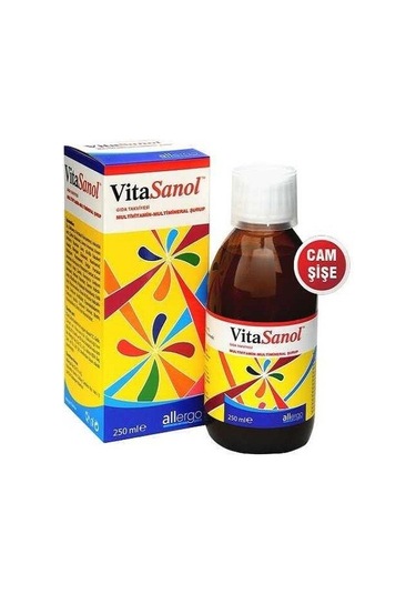 Allergo Vitasanol Takviye Edici Gıda 250 ML