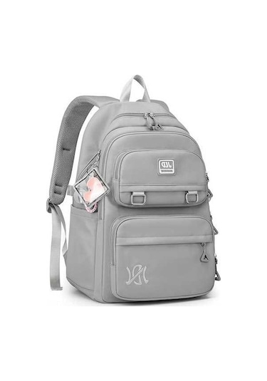 Maoyaya Kadın Çantası: Su Geçirmez, Geniş, Rahat Ve Organizasyonlu Dokunmatik Sırt Çantası Gri Gri