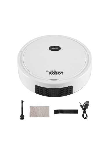 3'ü 1 Arada Kablosuz Süpürme Temizlik Robotu Akıllı Ev Gereçleri-a