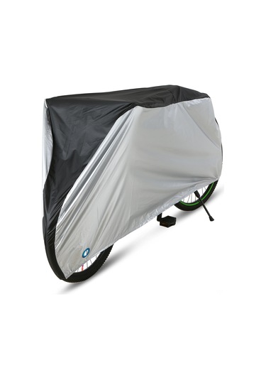 Jeemson Gümüş Kaplama Dayanıklı Bisiklet Örtüsü - Yağmur Ve Toza Karşı Koruma, S Boy Siyah - Gümüş