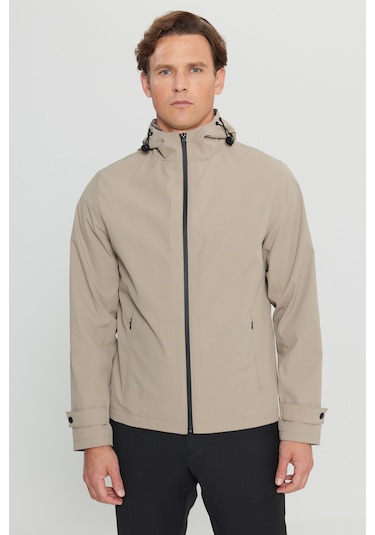 Altınyıldız Classıcs Erkek Bej Softshell Standart Fit Normal Kesim Kapüşonlu Cepli Mont Altınyıldız Classıcs Erkek Bej Softshell Standart Fit Normal Kesim Kapüşonlu Cepli Mont