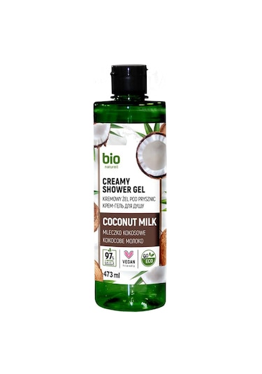 Bio Natural Organik Vegan Duş Jeli Coconut Milk 473 Ml