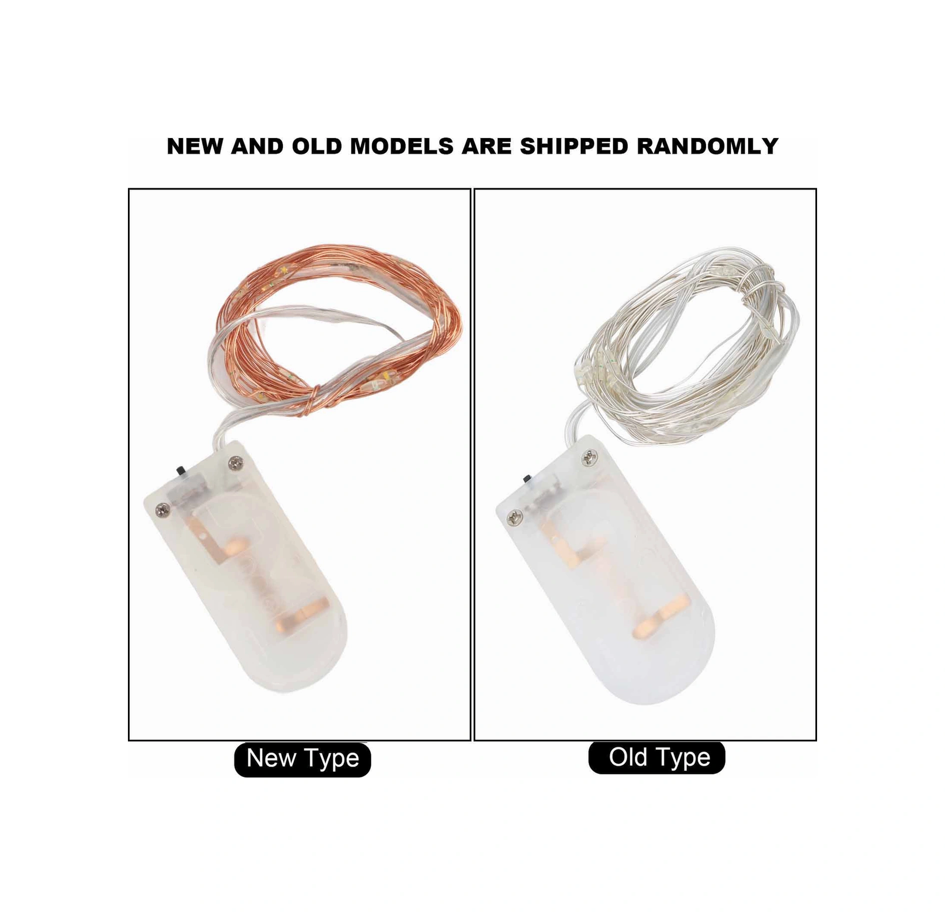 Fosenze Renkli Led Bakır Tel Işık Zinciri 2m - Dışarıdaki Dekorasyonlar İçin Su Geçirmez, Enerji Tasarruflu Pil Dahil Değil Renkli