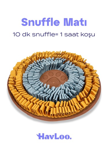 Vantuzlu Snuffle Mat Snuffle Ve Yalama Egzersizi Bir Arada