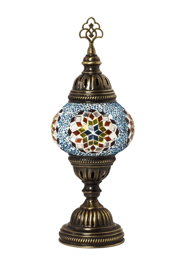 Dekoratif Mozaik Lamba Duvar Yansımalı Otantik Mozaik Abajur