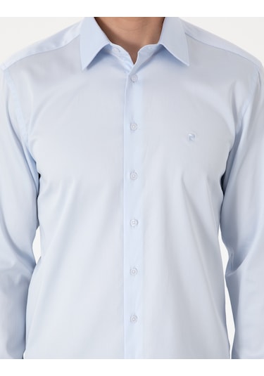 Pierre Cardin Erkek Açık Mavi Gömlek Basic 50305127-vr003 Açik Mavi