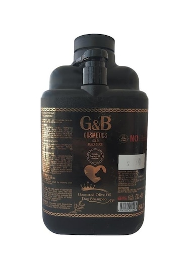 Gold And Black Pet Ozon ve Zeytinyağlı Şampuan 5 L