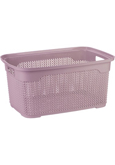 Damla Çok Amaçlı Çamaşır Sepeti 30 Lt Pembe