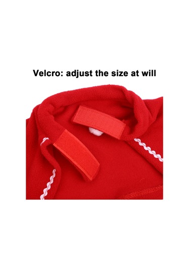 Yavru Köpekler, Kediler, Küçük Kediler Ve Köpekler İçin Ayarlanabilir Noel Baba Şapkası, Paltosu Ve Atkı Seti.