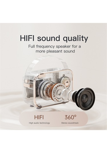 Yifomall Mini Bluetooth Hoparlör, Taşınabilir Karaoke Makinesi, Hıfı Subwoofer, Kablosuz Mıkrofon, 6 Ses Efekti, Dış Mekan Müzik Sistemi, Açık Yeşil Tek Mıkrofon