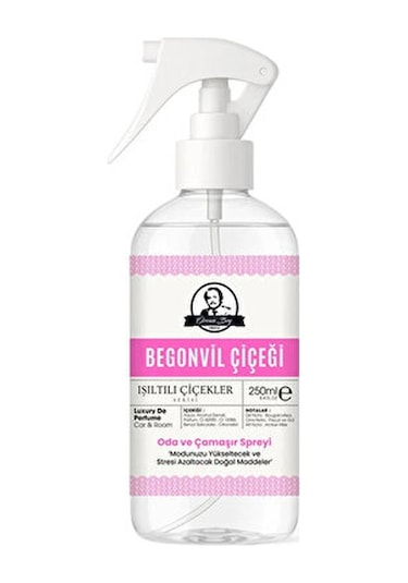 Özcan Begonvil Çiçeği Luxury Oda ve Çamaşır Spreyi 250 ML