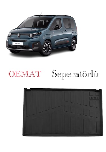 Citroen Berlingo Bagaj Havuzu Seperatörlü