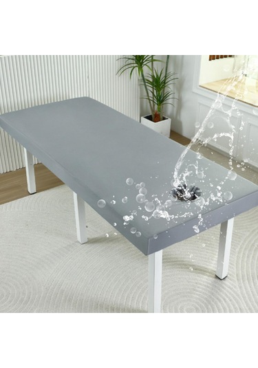 Suntek Masaj Tablo Sayfası Konforlu Kayma Yumuşak Doku Su Gri-60x185cm