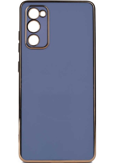 Khayra Galaxy Uyumlu A03s Kılıf Bark Kapak - Mavi Açık Mavi Açık