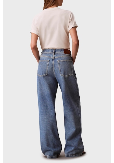 Calvin Klein Bayan Kot Pantolon Lv047e752g 3ns Mavi Mavi Calvin Klein Bayan Kot Pantolon Lv047e752g 3ns Mavi Mavi