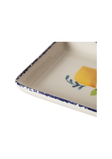 Mudo Home Limon Sunum Tabağı 22x15cm Çok Renkli