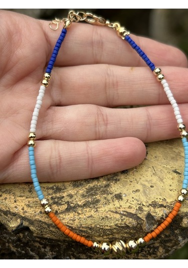 Bymerve Renkli Dore Halhal Çok Renkli