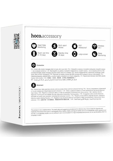 Hoco Watch Y3 Pro 1.69"49 MM Akıllı Saat (İthalatçı Garantili)