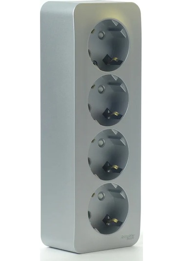 Systeme Electric Topraklamalı Ve Korumalı Dörtli Priz 264474361 Blanca