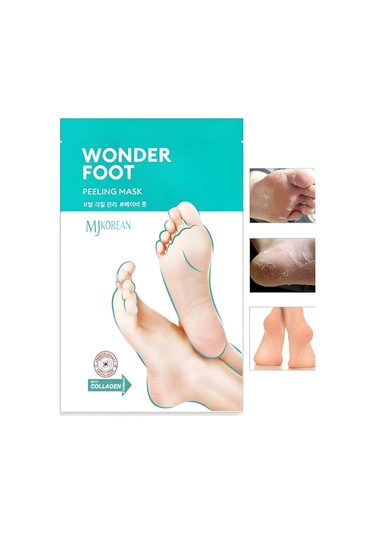 Wonder Foot Ayak Peeling Maskesi 50ml Ölü Deri Ve Çatlaklar İçin Soyulabilen Peeling Set
