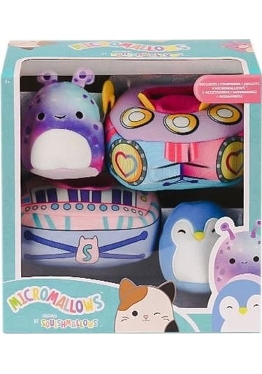 Nessiworld Sq Mm0013 Micromallows 2 Figür 2 Aksesuar Set -necotoys Çok Renkli